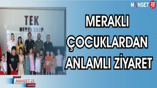 Meraklı Çocuklardan Anlamlı Ziyaret