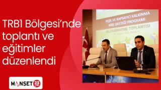 TRB1 Bölgesi’nde toplantı ve eğitimler düzenlendi