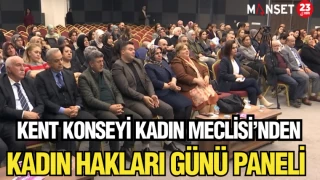 Kent Konseyi Kadın Meclisi’nden Kadın Hakları Günü Paneli