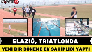 ELAZIĞ, TRIATLONDA YENİ BİR DÖNEME EV SAHİPLİĞİ YAPTI