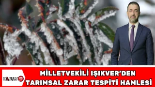 Milletvekili Işıkver’den Tarımsal Zarar Tespiti Hamlesi