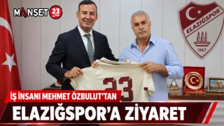İş İnsanı Mehmet Özbulut’tan Elazığspor’a Ziyaret