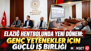 ELAZIĞ HENTBOLUNDA YENİ DÖNEM: GENÇ YETENEKLER İÇİN GÜÇLÜ İŞ BİRLİĞİ