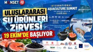 ULUSLARARASI SU ÜRÜNLERİ ZİRVESİ 19 EKİM’DE BAŞLIYOR