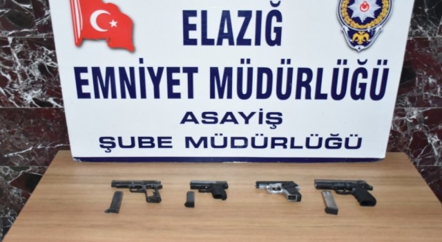 Elazığda çeşitli suçlardan aranan 17 şüpheli tutuklandı