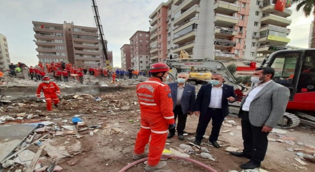 Başkan Şerifoğulları: Elazığ olarak tüm gücümüzle İzmirli kardeşlerimizin yanındayız