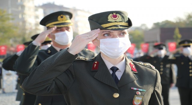 Elazığda 10 Kasım Atatürkü Anma töreni