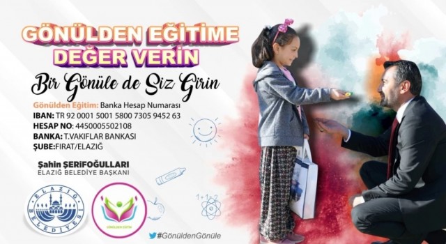 Elazığda Bir gönüle de siz girin videosunu on binler izledi, çok sayıda tablet bağışı geldi