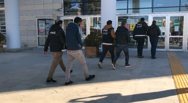 Elazığda uyuşturucu ile mücadele: 2 şüpheli tutuklandı