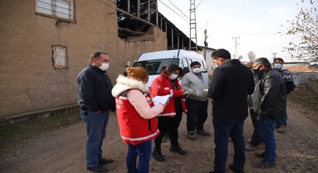 Deprem bölgesi Elazığda ailelere Psikososyal Destek
