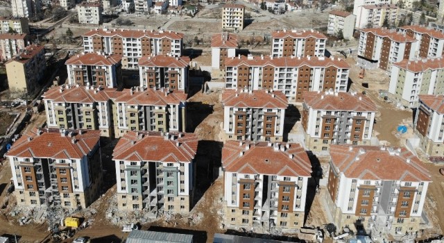 Elazığda binlerce modern deprem konutu hızla yükseliyor