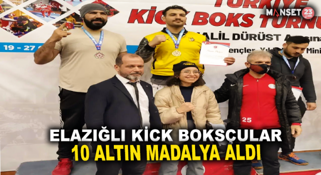Elazığlı Kick Koksçular Ordu’da 10 Madalya Aldı