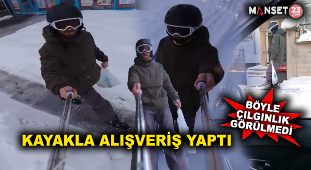 Kayak Takımlarına Atlayıp Alışverişe Çıktı