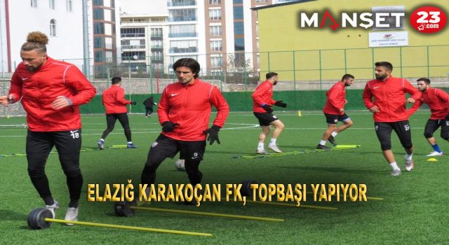 Elazığ Karakoçan FK, topbaşı yapıyor