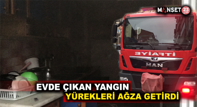 Elazığ’da Ev Yangını Korkuttu
