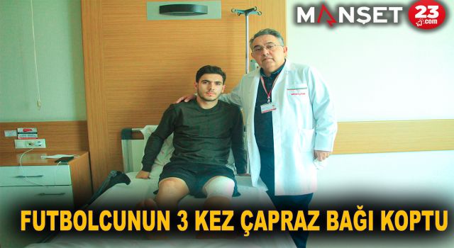 Futbolcunun 3 kez çapraz bağı koptu, uzmanlar 'Antrenman' detayına dikkat çekti