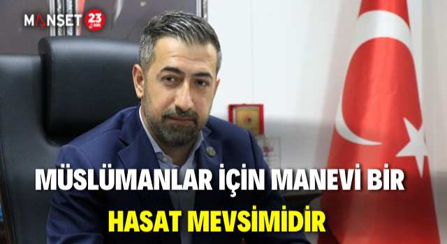 MHP Elazığ İl Başkanı Semih Işıkver ‘in Kandil Mesajı