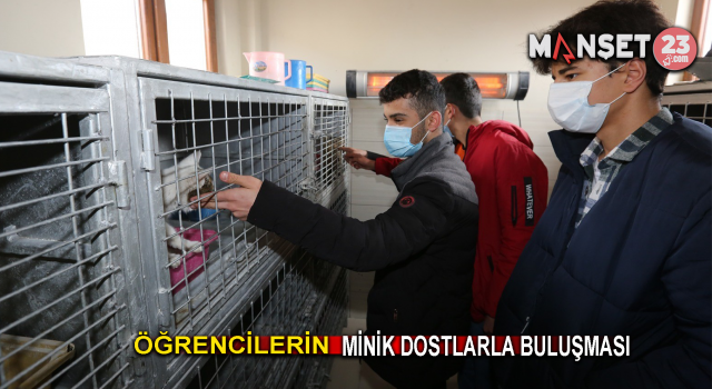 Öğrenciler minik Dostları İle Bir Araya Geldi