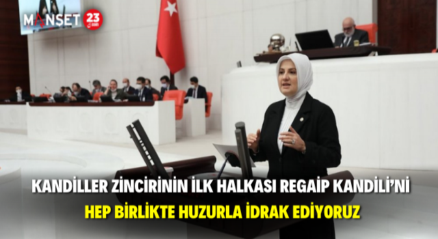 Vekil Sermin Balık: 'Regaip Kandili' Mesajı Yayımladı