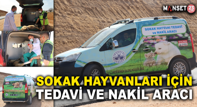 Can Dostlar İçin ‘Tedavi Ve Nakil Aracı’ Hizmete Girdi