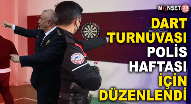Dart Turnuvası Polis Haftası İçin Düzenlendi