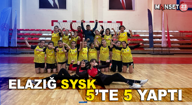 Elazığ SYSK, 5’te 5 Yaptı