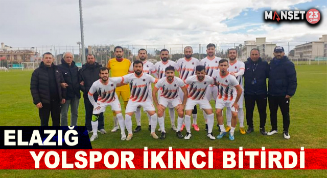 Elazığ Yolspor, İkinci Bitirdi