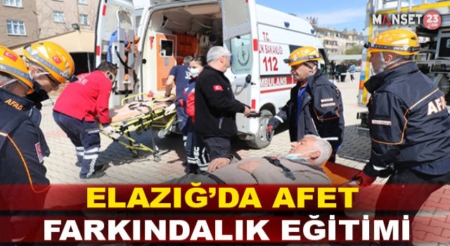 Elazığ'da Afet Farkındalık Eğitimi