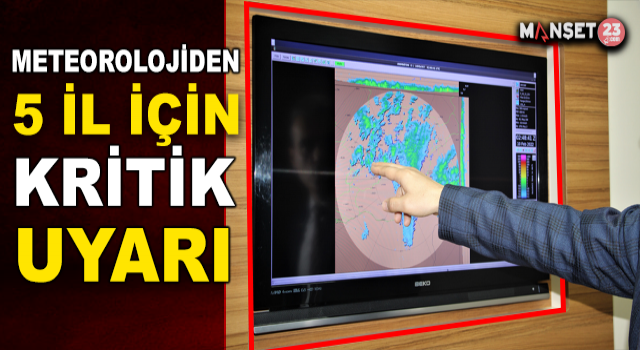 Meteorolojiden 5 İl İçin Zirai Don Uyarısı