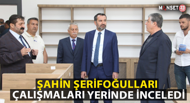 Başkan Şerifoğulları Belediye Çalışmalarını Yerinde İnceledi