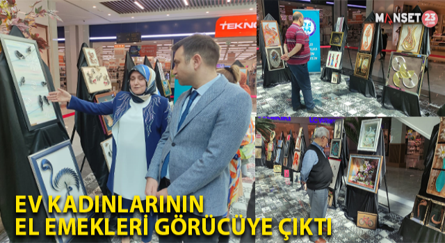 Elazığ'da Kadınların El Emekleri Görücüye Çıktı