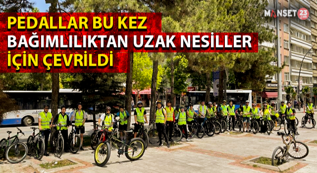 Elazığ’da Pedallar Bağımlılıktan Uzak Nesiller İçin Çevrildi