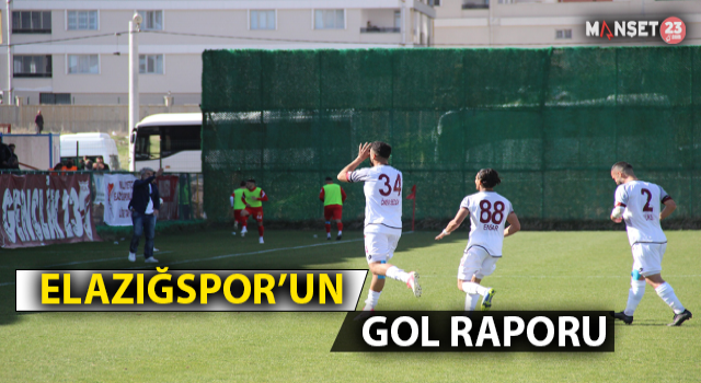 Elazığspor'un Gol Raporu