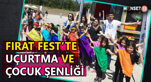 Fırat Üniversitesi'nde Uçurtma ve Çocuk Şenliği Düzenlendi