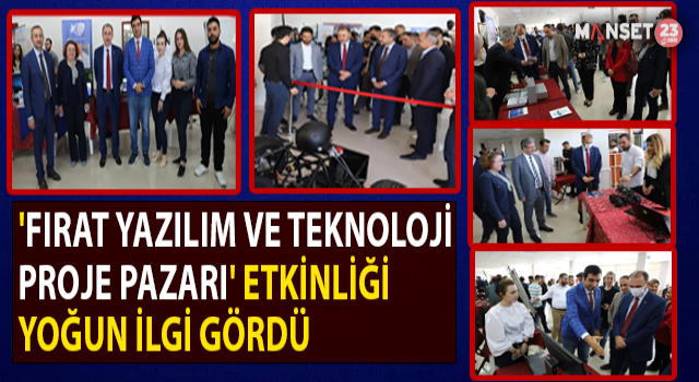 'Fırat Yazılım Ve Teknoloji Proje Pazarı' Etkinliği Yoğun İlgi Gördü