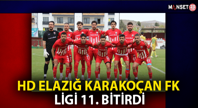 HD Elazığ Karakoçan FK, Ligi 11. Bitirdi