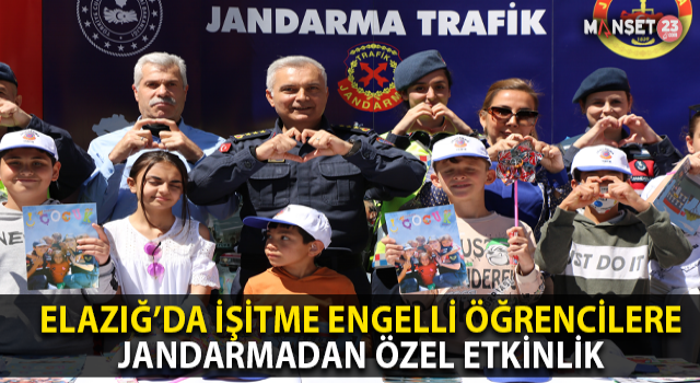 İşitme Engelli Öğrencilere Jandarmadan Özel Etkinlik