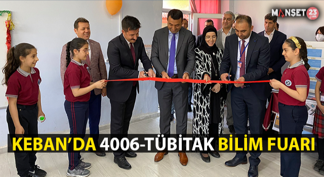 Keban’da 4006-TÜBİTAK Bilim Fuarı