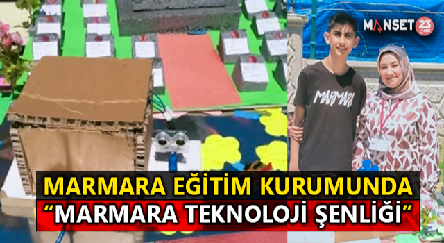 Marmara Eğitim Kurumunda 'Marmara Teknoloji Şenliği' Düzenlendi