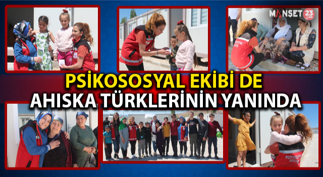 Psikososyal Ekibi, Savaştan Tahliye Edilen Ahıska Türklerini Bir An Olsun Yalnız Bırakmıyor