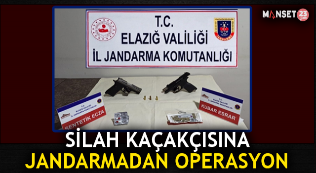 Silah Kaçakçısına Jandarmadan Operasyon