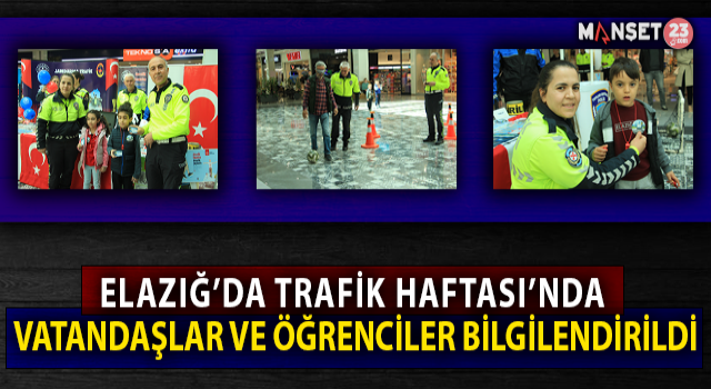 Trafik Haftası'nda Vatandaş Ve Öğrenciler Bilgilendirildi