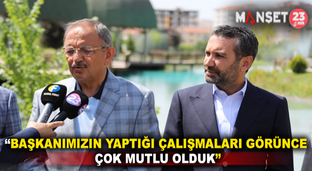 AK Parti Genel Başkan Yardımcısı Özhaseki: ''Başkan Şahin Şerifoğulları, Büyük Bir Gayretle Birçok Projenin İçerisinde Koşuyor”