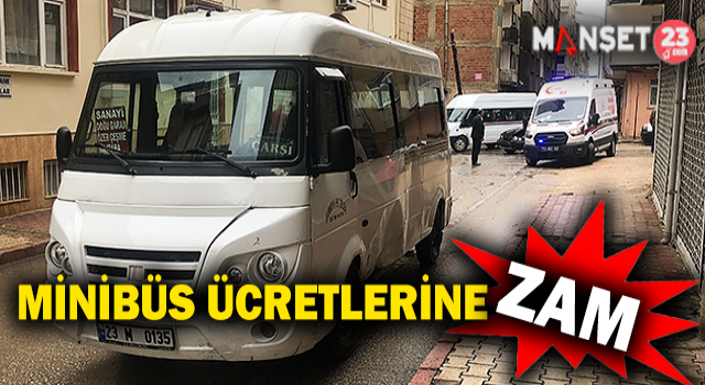 Elazığ’da Minibüs Ücretlerine Zam Geldi