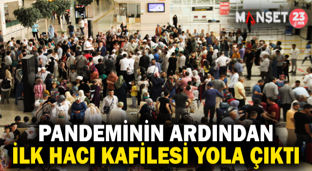 Elazığ’da Pandeminin Ardından İlk Hacı Kafilesi Yola Çıktı