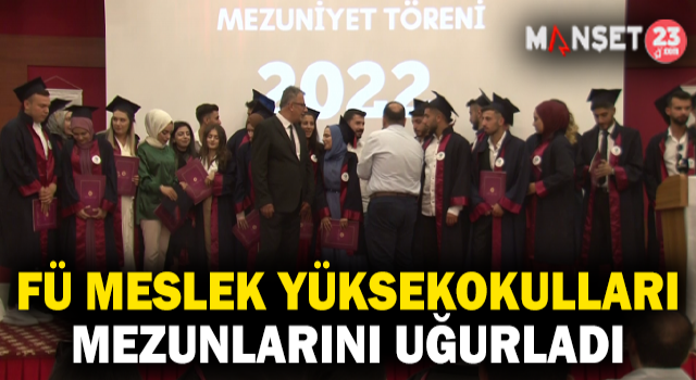 Fırat Üniversitesi Meslek Yüksekokulu Mezunlarını Uğurladı