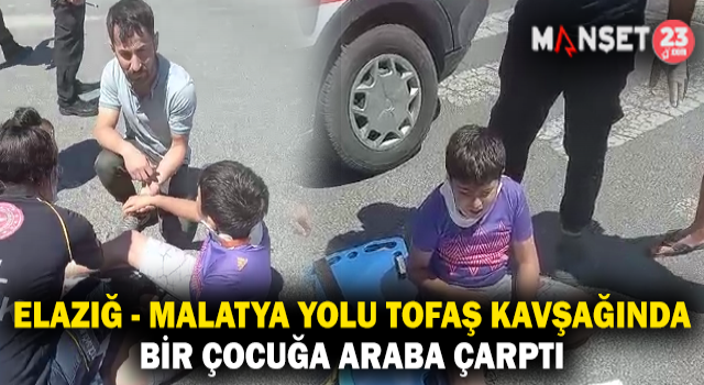 Tofaş Kavşağında Bir Çocuğa Araba Çarptı