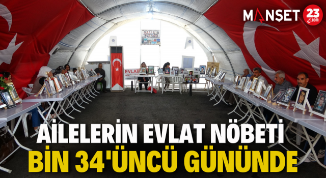 Ailelerin Evlat Nöbeti Bin 34'üncü Gününde