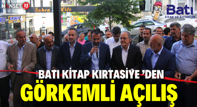 Batı Kitap Kırtasiye ’den Görkemli Açılış