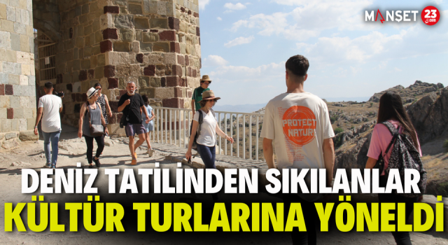 Deniz Tatilinden Sıkılanlar Kültür Turlarına Yöneldi